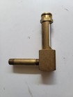 90   Brass Elbow Oil Level Indicator Npt Lube Devices Made In Usa 1 16