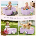 Baby Bathtub For Newborn To Toddlers  Foldable Infants Babies Bath Tub With N   