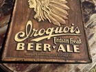 Vintage Iroquois Indian Head Beer Ale Sign