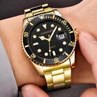 Men s Fashion Military Stainless Steel Band Date Sport Quartz Analog Wrist Watch