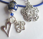 Filigree Flower   Hearts Bookmark   20 Inches