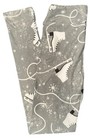 New Lularoe Kids L xl  8-14  Gray White Ice Skates   Snowflakes Dream Leggings