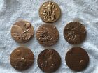 Medalic Arts bronze Apollo Coins 2 5 Inch Round  Apollo 11 12 13 14 15 16 17