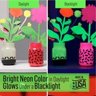 Folkart 4 Bottle Multi-surface 8 Fl Oz  pack Of 1   Neon Blacklight Colors