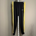 Nike Joga Bonito Fc Soccer Jogger Pants Yellow Black White Size Medium