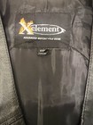 Black Leather Motorcycle Vest By Xelement Featuring American Legion Riders Logos