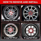 24 Pcs 14x1 5 Pitch Studs Wheel Lug Nuts  1 8 Inch Height Oem 24pcs   14x1 5 Bk   