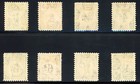 Gilbert   Ellice Islands 1940 Postage Dues Sc  j1-j8 Mint Original Gum Hinged     