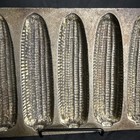 Vintage Rare Wwii Corn Stick Cornbread Pan Skillet Opa Rustic