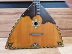 Unique 9 String Balalaika Ussr Soviet Folk Instrument Balalayka Vintage 1927