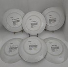            a Curious Collection        Full Set Of 6 Alice In Wonderland Plates        