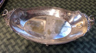 Vintage Gorham Silver Plate Footed Oval Serving Dish 11x6 Empire Style