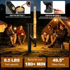 68   wood Pellet Stove Outside Rocket Stove For Backyard bonfire Party beach