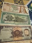 Colecci  n De Billetes Antiguos De Guatemala Lot 