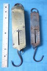 2 Vintage Antique Frary s   Landers Improved Spring Balance Scales 50lbs 25lbs