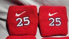 Nike Wristbands Player Edition  25 Red white