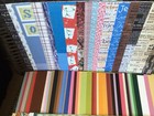B  Huge 12x12 Scrapbook Paper Lot 200 Shts  printed   Cardstock mixed Themes new