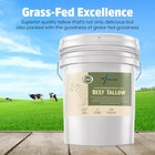Stellar - Beef Tallow - 100  Grass-fed   Finished - Good For Cooking  Baking    