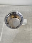 Authentic Yeti Rambler 14 Oz Stainless Steel Mug With Lid  White 