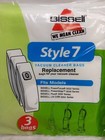 Bissell 6 Genuine 32120 Vacuum Replacement Bags Style 7 Power Force Glide New