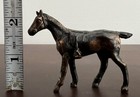 Vintage Brass Horse With Saddle Figurine 3    Long Estate 