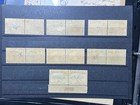 South Africa 1927 Kgv Set Complete In Bilingual Pairs Mint  Sg 34-39  Sc 26-32 
