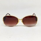 Vintage Riviera Square Metal Sunglasses-soft Case-handmade-enamel Accent