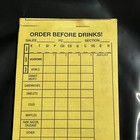 Waffle House Prop Ticket Book Yellow Order Pad Roleplay Collectible Official