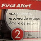 First Alert Escape Ladder 14 Ft For 2 Story Home Or Apt Holds Up To 1125lbs Nib
