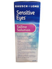 Bausch   Lomb Sensitive Eyes Saline Solution 2x12oz Contact Lens