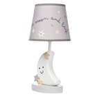 Bedtime Originals Little Star Celestial Moon Nursery Lamp With Shade And Bulb