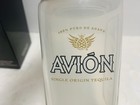 Avion Silver Tequila Ultra Premium Glass   Brushed Stainless Steel Shaker New