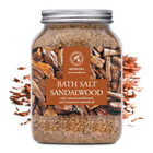 Bath Sea Salt Sandalwood 46 Oz  1300g  - Bath Salts With Sandalwood   Cinnamon E