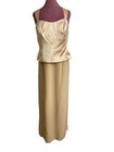 Montage Mon Cheri Mother Of The Bride Dress Beige Beaded Size 18w Retail  569