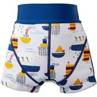 Splash Jammers Tug Boats Happy Nappy Reusable Swim Diaper Nwt Size 2-3