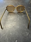 Vintage Safilo Linea Italiana 45 Glasses 135 Oval Honey Amber Frame Italy Retro