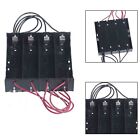 High Quality Plastic Battery Holder Storage Box Case For 4x 18650 With Wire Lead