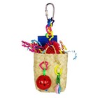 Super Bird Creations Beach Bag Small Bird Toy  Parrot Toy  Foraging Toy  Chewing