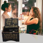 You Are My Sunshine Music Box wooden Hand Crank Music Box Gifts For Mom
