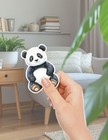 Cute Panda Die Cut Vinyl Stickers Set Scrapbooking Laptop Waterbottle 