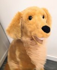 Melissa   Doug Large Golden Retriever Life Size Plush Dog Stuffed Animal 30  