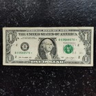 Fw Duplicate Serial Number Star Note B 03588576     One Dollar  1 Bill Error 2013