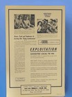 John Wayne Flying Leathernecks 1951 Rko 11x17 Exhibitor Promo 4-page Press Sheet