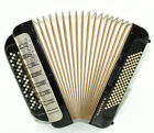 Vintage Hohner Maestro Iii 5 Row Button Accordion C System  Straps  Case  2532
