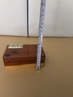 Small Wooden Jewlery Box Dad Cape May Nj Vtg