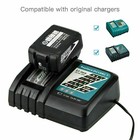 Genuine Battery   Charger 3 0ah For Makita 18v Li-ion Bl1830b Bl1815 Lxt Dc18rc