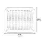 Idesign Plastic Sink Protector Grid For Kitchen  1 Count  pack Of 2   Clear 