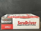Grabber 4063 Rocker Heavy Duty Professional Series Scrudriver 6 3amp New Sealed