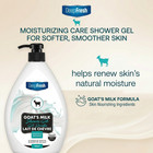 Deepfresh Goat Milk Shower Gel 1000ml Body Wash Skin Care Bath Soap Liquid Clean