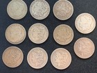 11 Pc Lot Morgan Dollars 1878-s To 1904-s Vg-f 